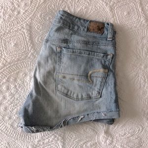 American Eagle Hi-Rise Stretch Jean Shorts